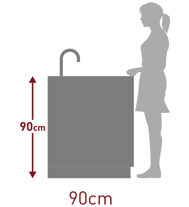 90cm